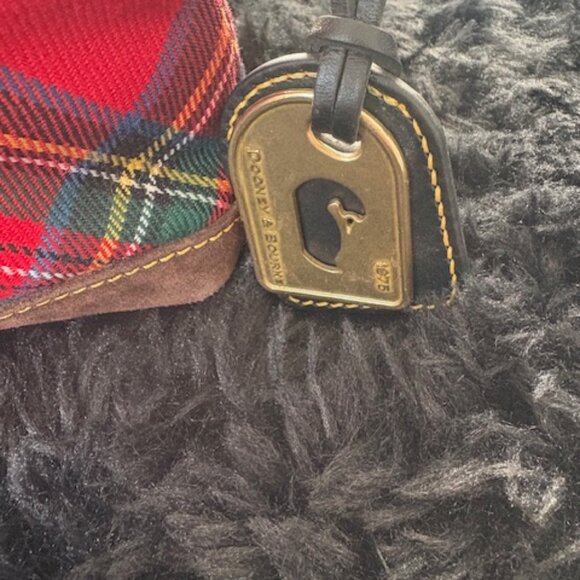 Dooney & Bourke Red Plaid Crossbody Bag - Picture 4 of 8